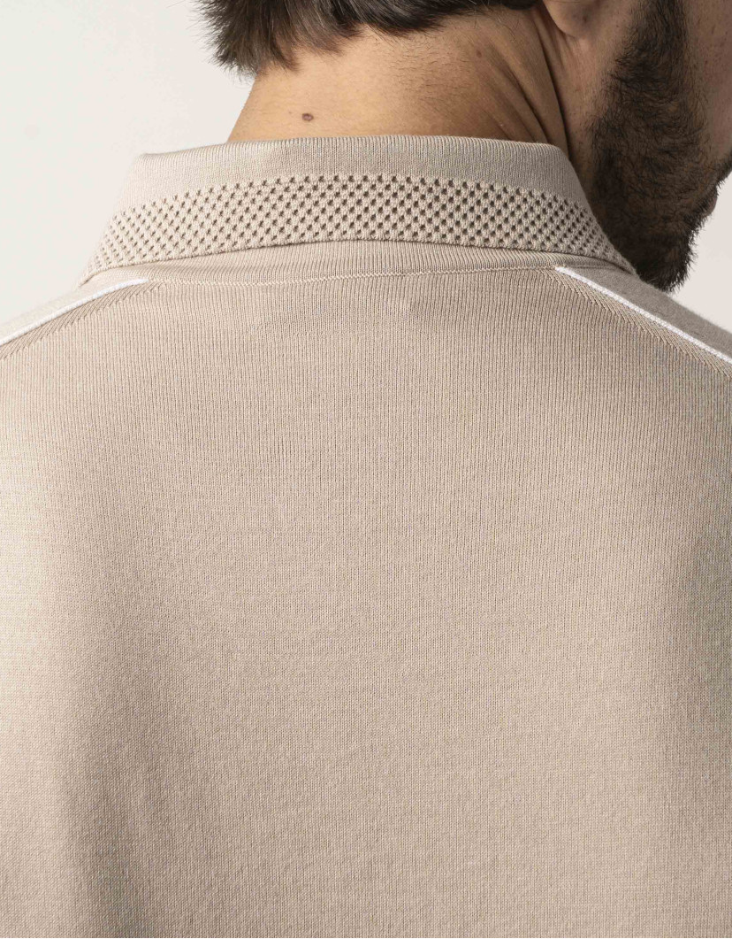 Castello d'Oro Beige Polo T-shirt  image
